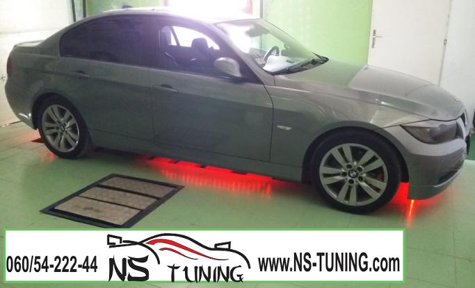 bmw e90 neonke ispod auta led crvena  sa daljinskim
